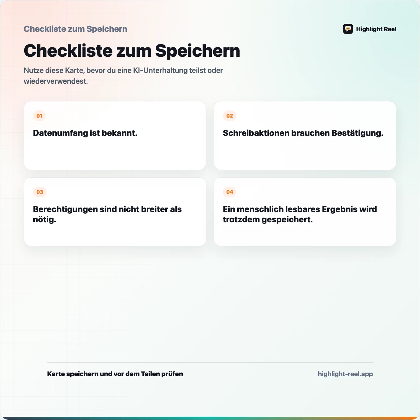 Checkliste zum Speichern für ChatGPT Connectors vs. Claude MCP: Was sich für deine Arbeit ändert